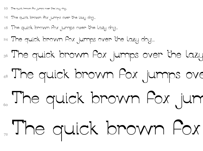 Berlin Allee font waterfall